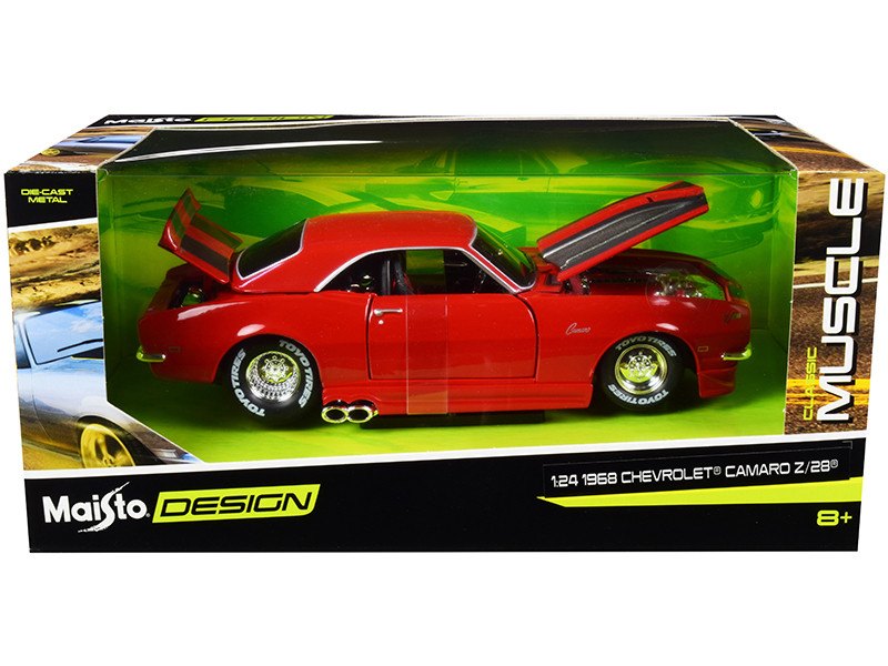1968 Camaro Z28 Red: No package: Image 3