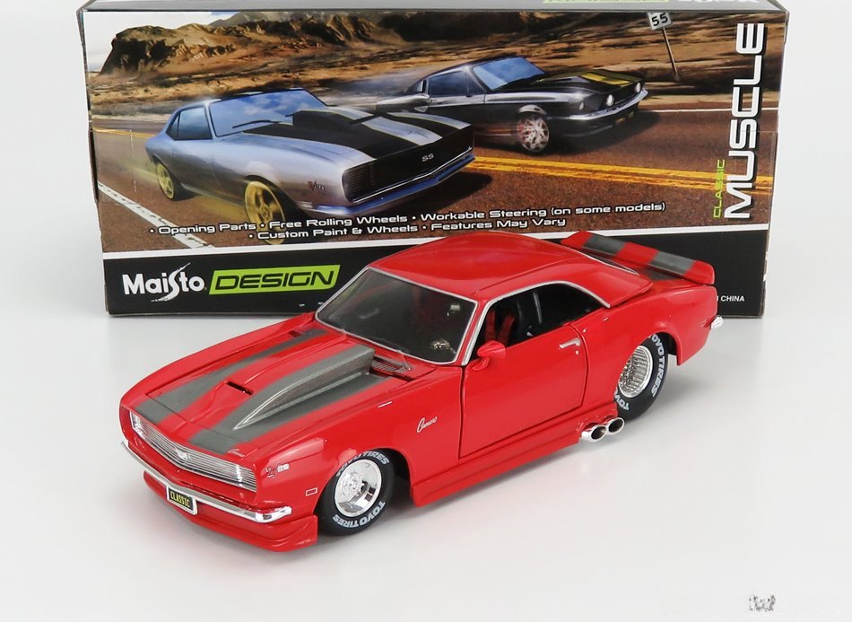 1968 Camaro Z28 Red: No package: Image 5