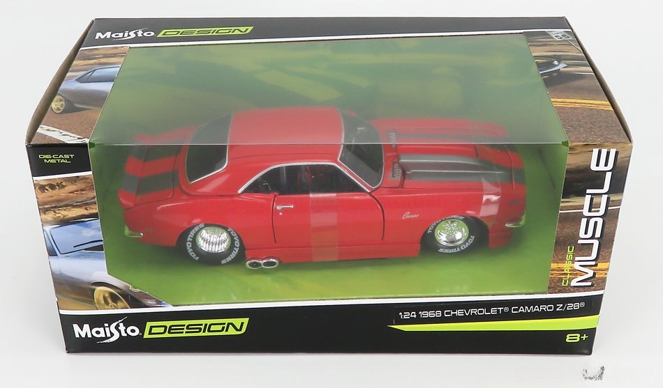 1968 Camaro Z28 Red: No package: Image 6
