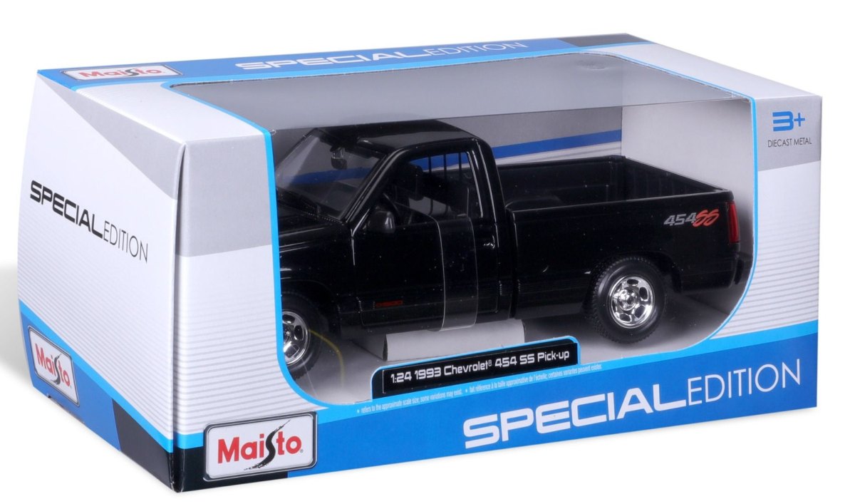 1993 454 SS Pickup Truck Black: No package: Image 12
