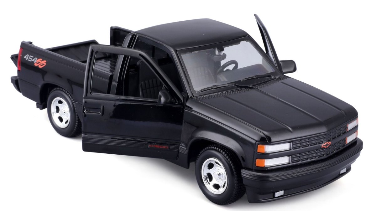 1993 454 SS Pickup Truck Black: No package: Image 7