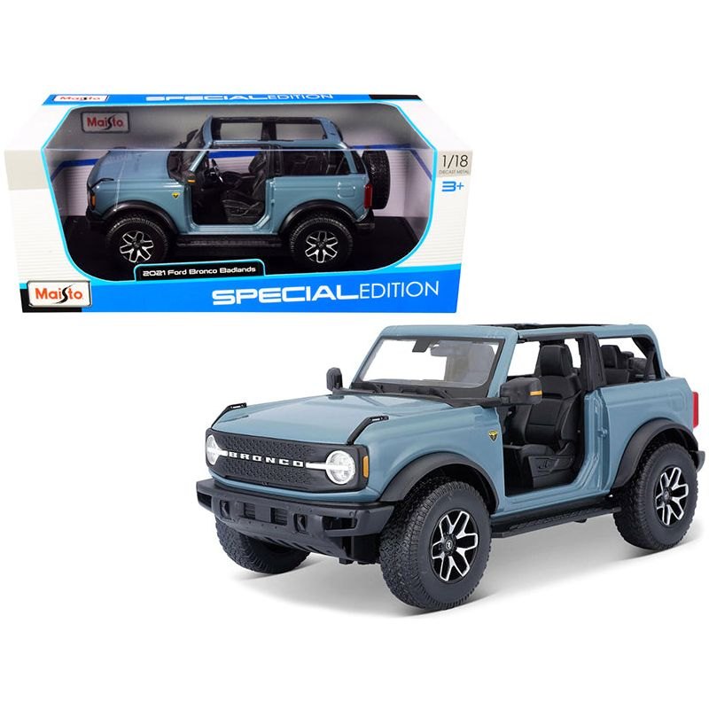 2021 Bronco Badlands Blue: No package: Image 22