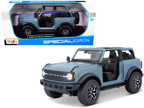 2021 Bronco Badlands Blue: No package: Image 4