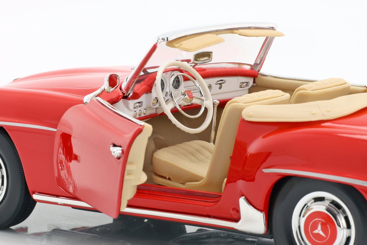 1955 190 SL/ W121 Cabriolet Red: No package: Image 15