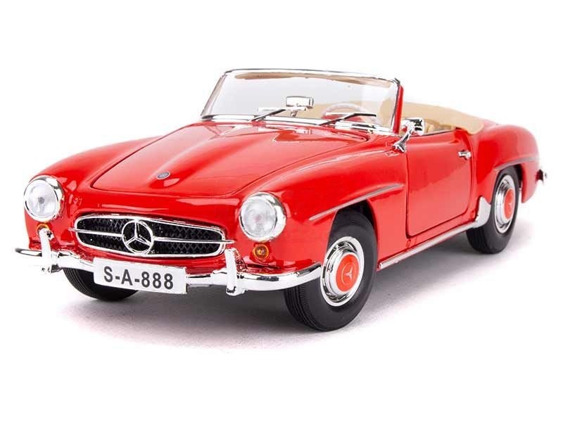 1955 190 SL/ W121 Cabriolet Red: No package: Image 2