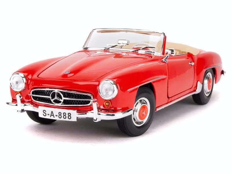 1955 190 SL/ W121 Cabriolet Red: No package: Image 7