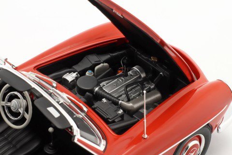 1955 190 SL/ W121 Cabriolet Red: No package: Image 18