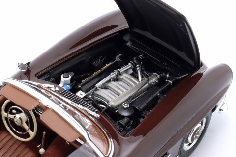 1955 190 SL/ W121 Cabriolet Red: No package: Image 19