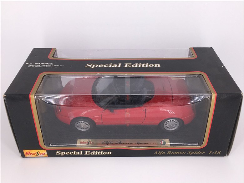 1995 GTV Spider Red: No package: Image 13