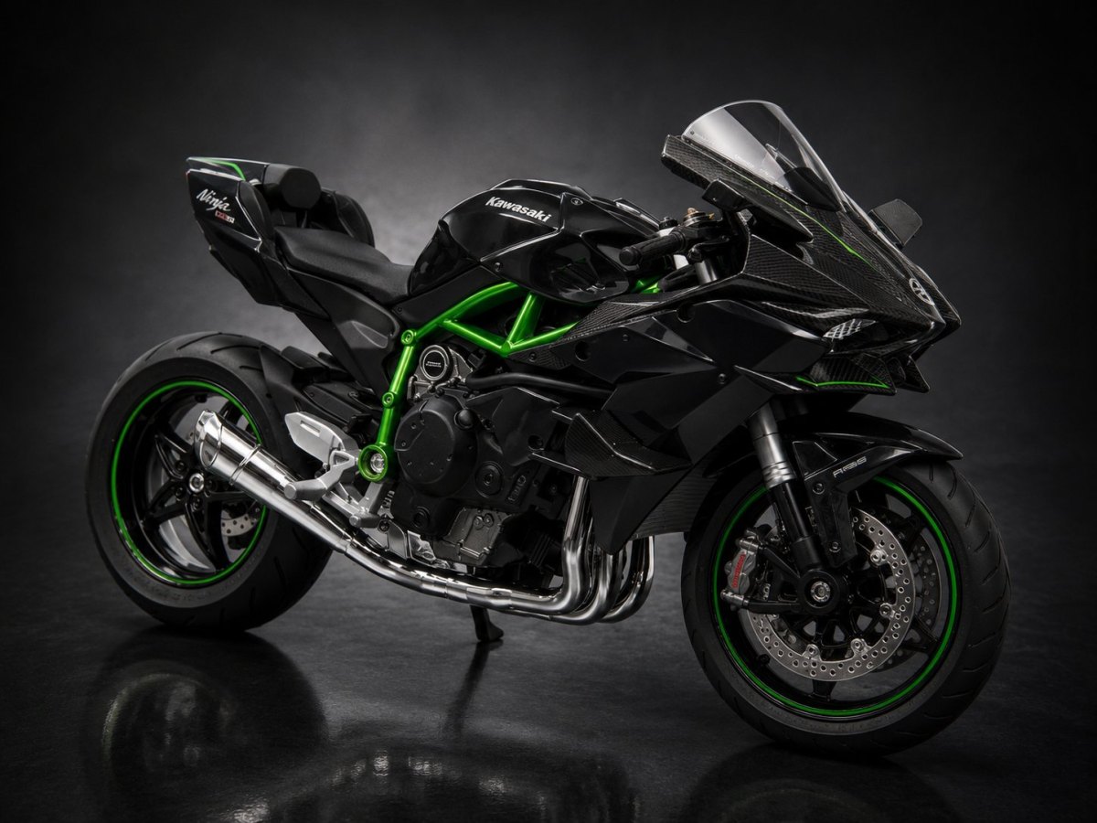 2017 H2 R Ninja Black: No package: Image 2