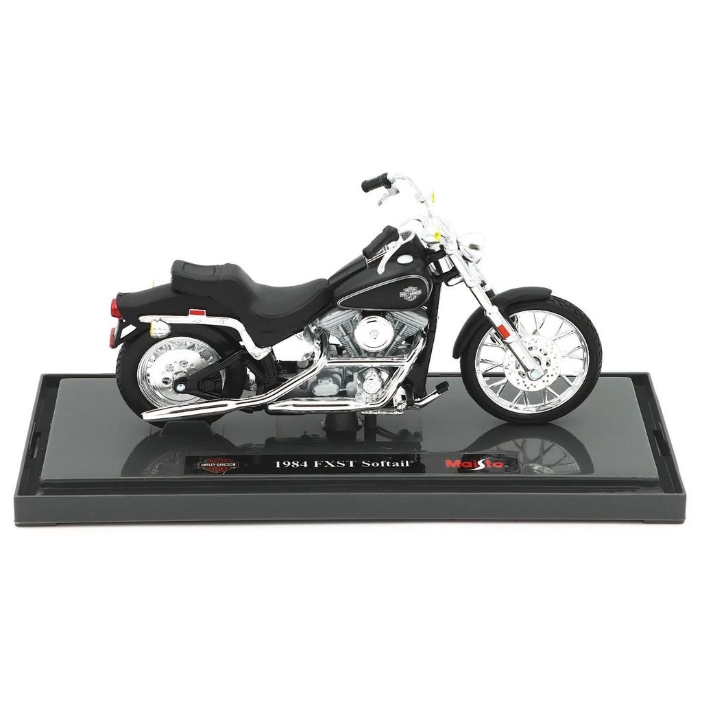 1984 FXST Softail Black: No package: Image 2
