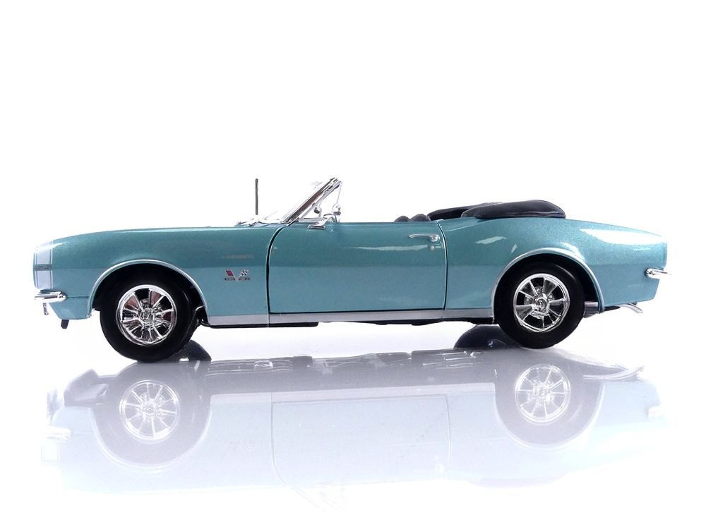 1968 Camaro SS 396 Convertible Blue: No package: Image 14