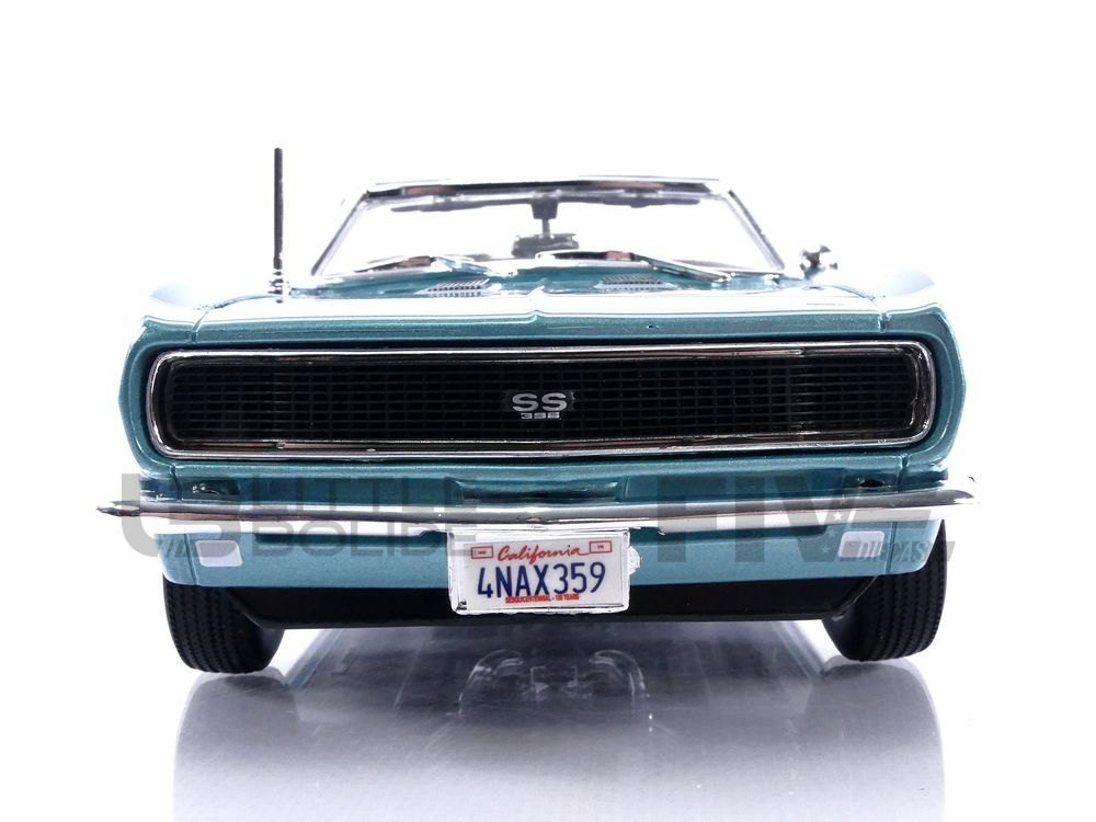1968 Camaro SS 396 Convertible Blue: No package: Image 20