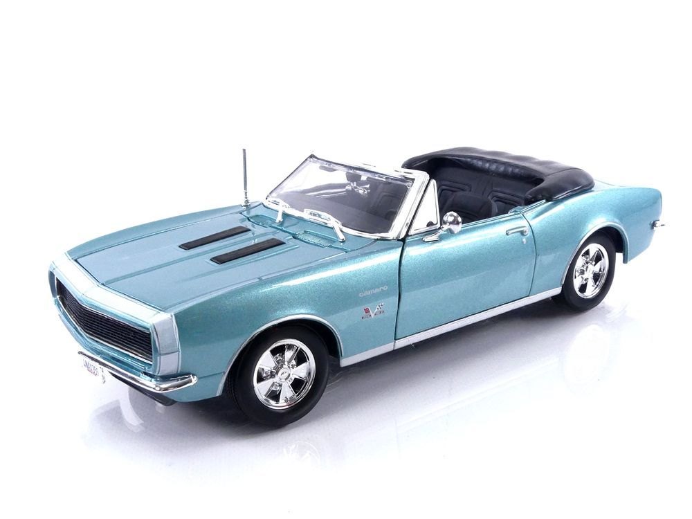 1968 Camaro SS 396 Convertible Blue: No package: Image 13