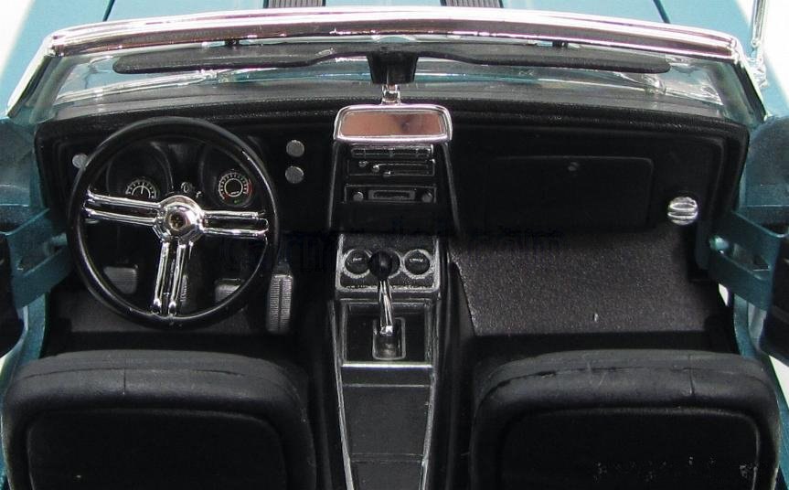1968 Camaro SS 396 Convertible Blue: No package: Image 8