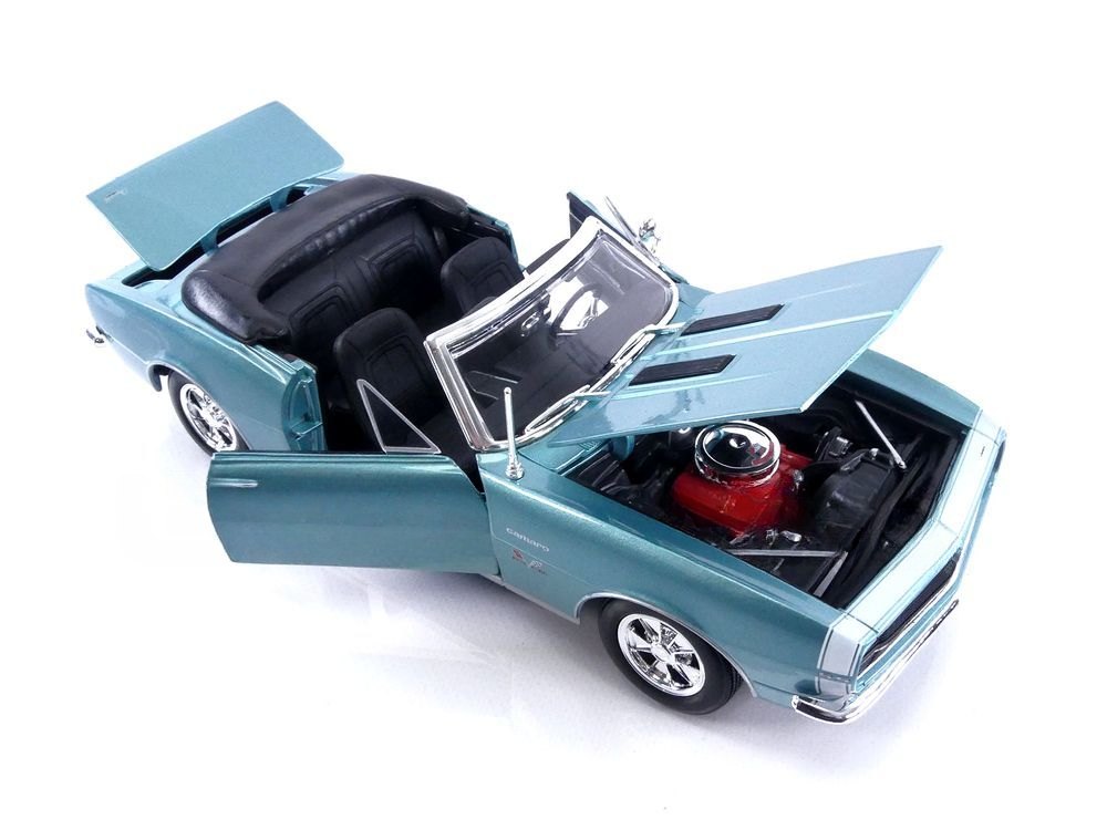 1968 Camaro SS 396 Convertible Blue: No package: Image 22