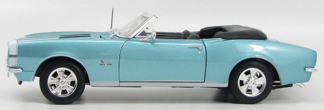 1968 Camaro SS 396 Convertible Blue: No package: Image 4