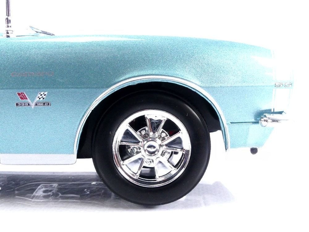 1968 Camaro SS 396 Convertible Blue: No package: Image 18