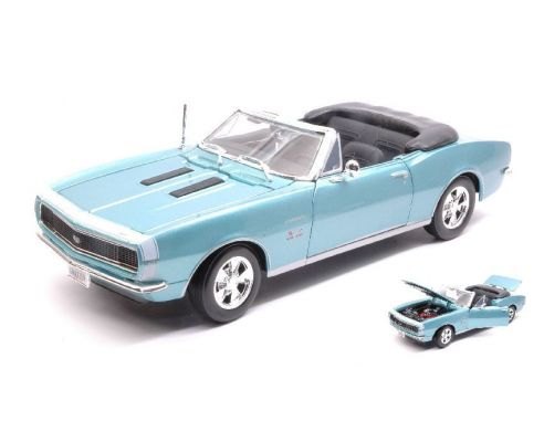 1968 Camaro SS 396 Convertible Blue: No package: Image 2