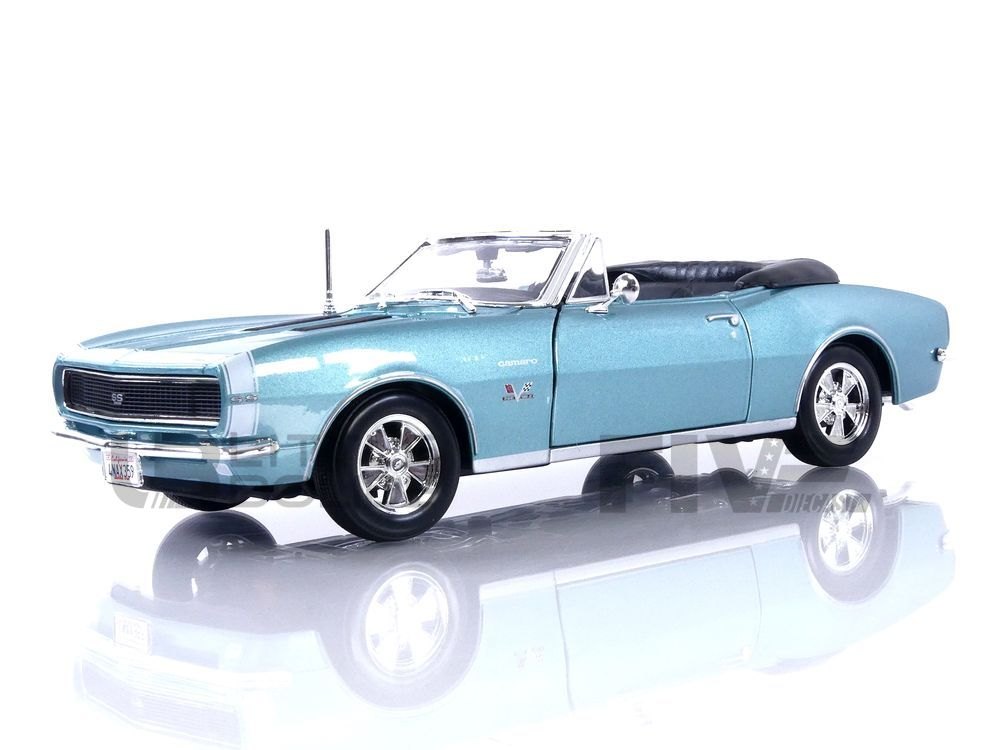 1968 Camaro SS 396 Convertible Blue: No package: Image 23