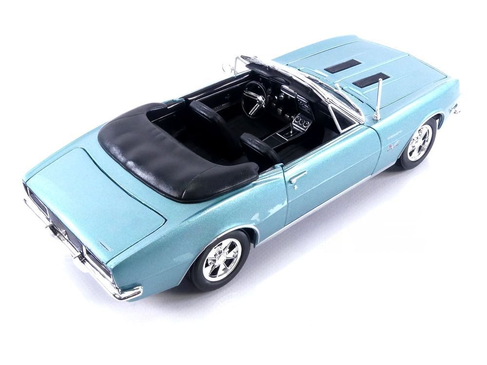 1968 Camaro SS 396 Convertible Blue: No package: Image 17