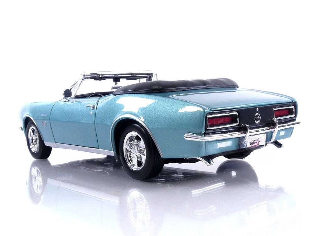 1968 Camaro SS 396 Convertible Blue: No package: Image 15