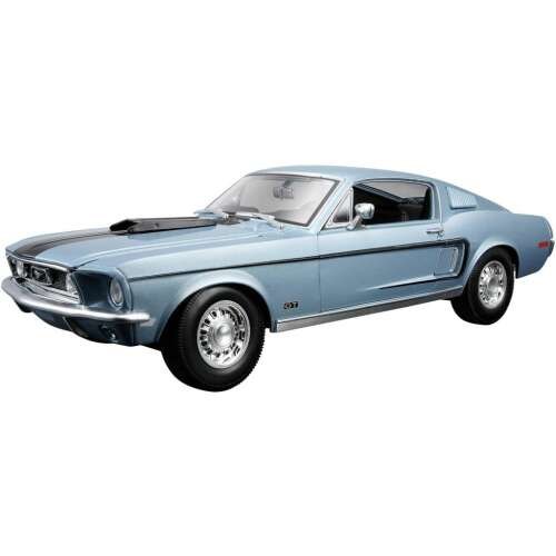 1968 Mustang GT Cobra Jet Blue: No package: Image 7