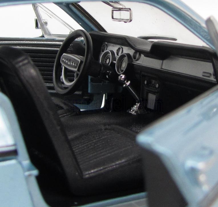 1968 Mustang GT Cobra Jet Blue: No package: Image 12