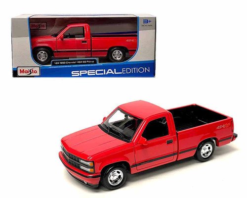 1993 454 SS Pick-Up Red: No package: Image 18