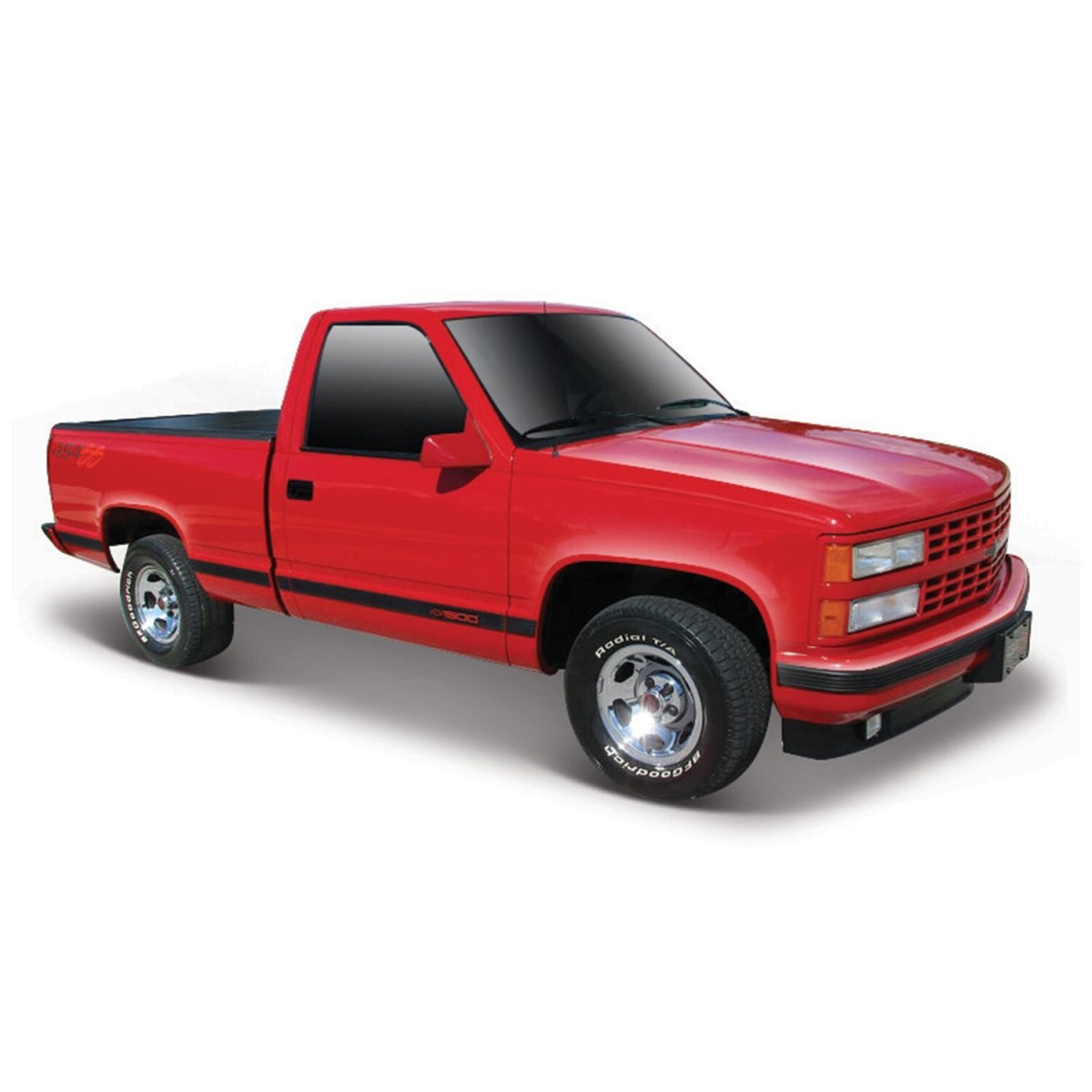 1993 454 SS Pick-Up Red: No package: Image 21