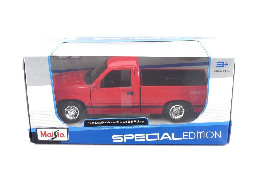 1993 454 SS Pick-Up Red: No package: Image 17