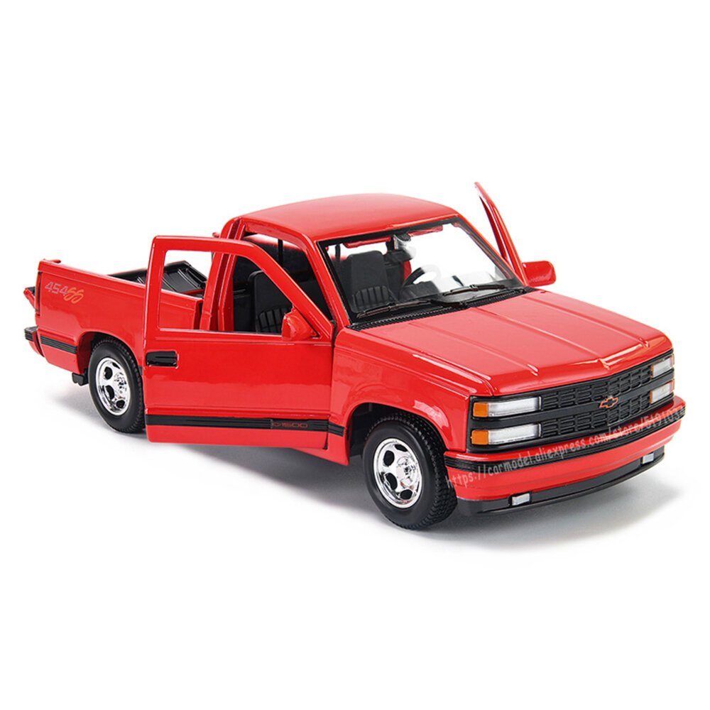 1993 454 SS Pick-Up Red: No package: Image 24