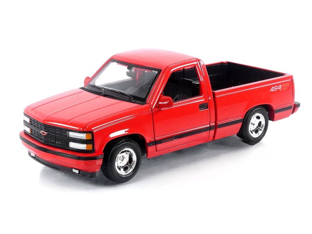 1993 454 SS Pick-Up Red: No package: Image 13