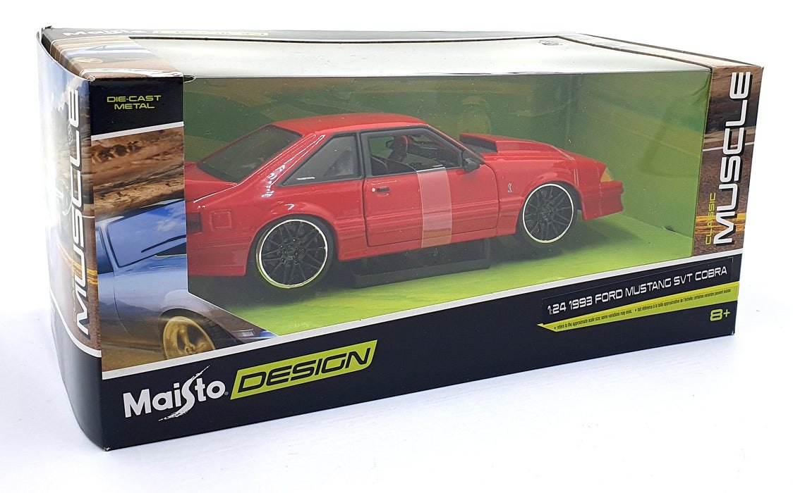 1993 Mustang SVT Cobra Custom Red: No package: Image 6