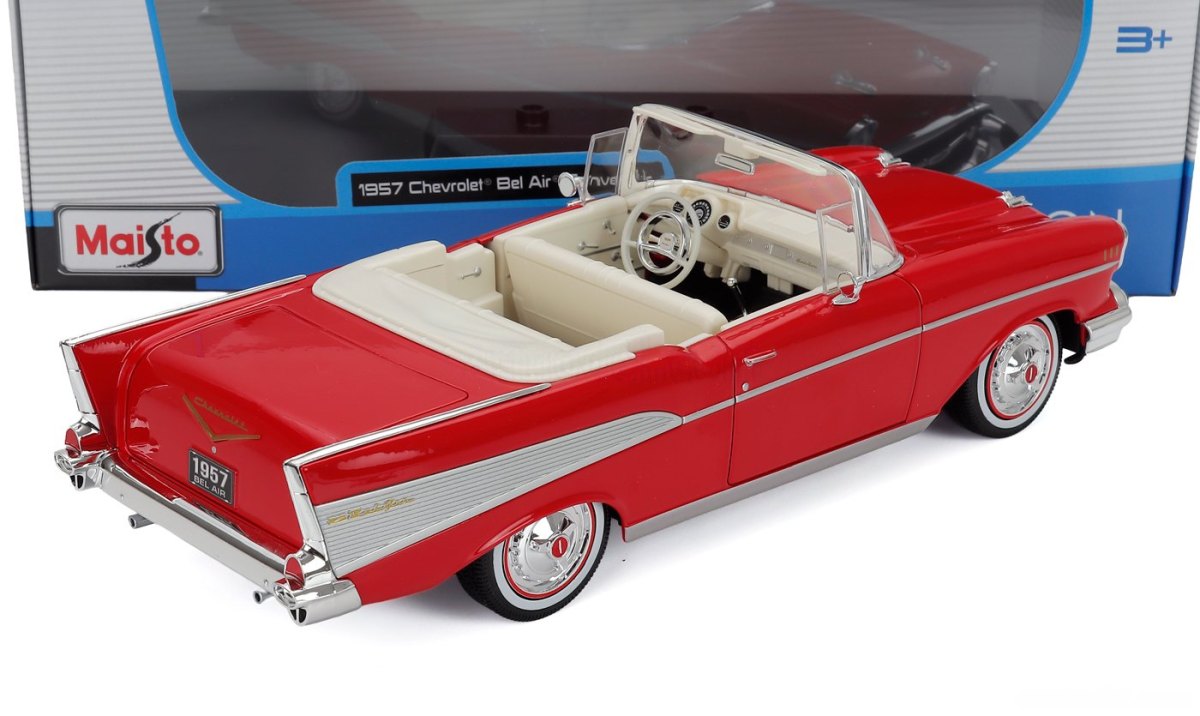 1957 Bel Air Coupe Red: No package: Image 25