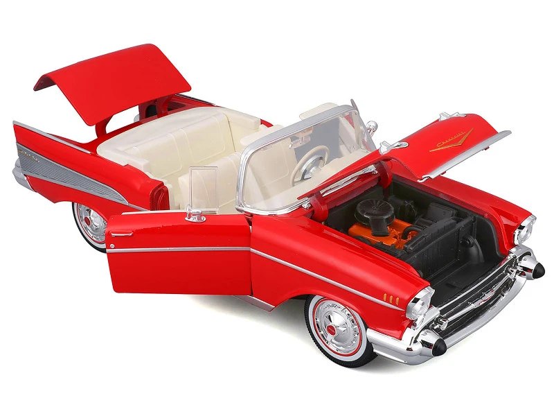 1957 Bel Air Coupe Red: No package: Image 19