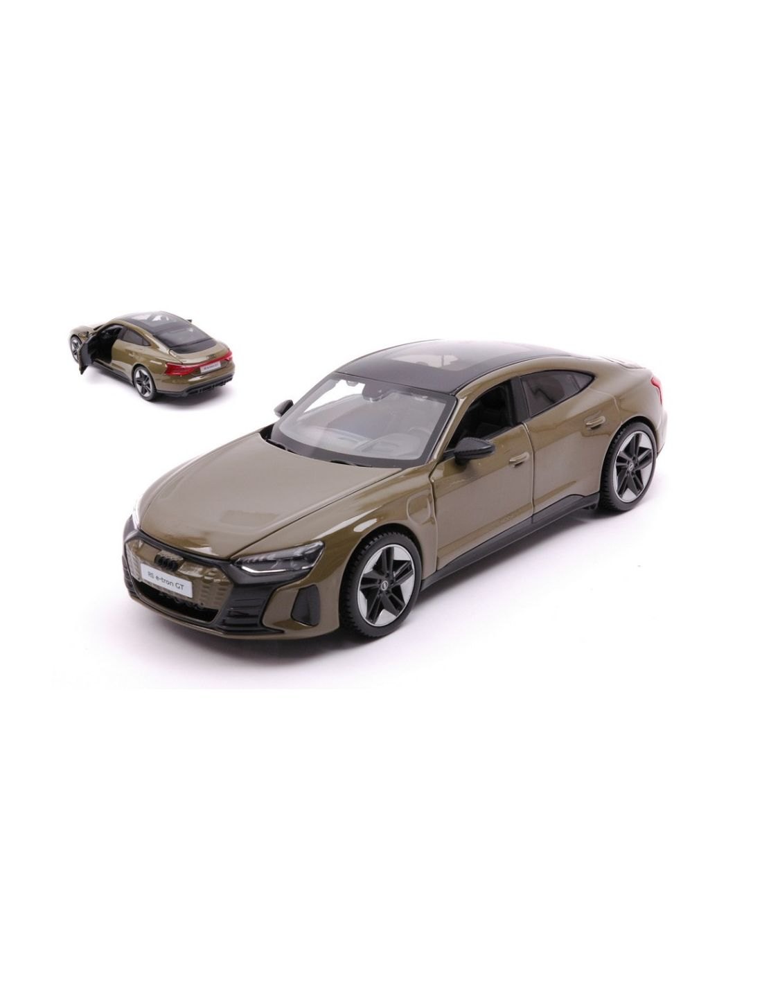 2022 e-Tron GT, green metallic Green: No package: Image 6