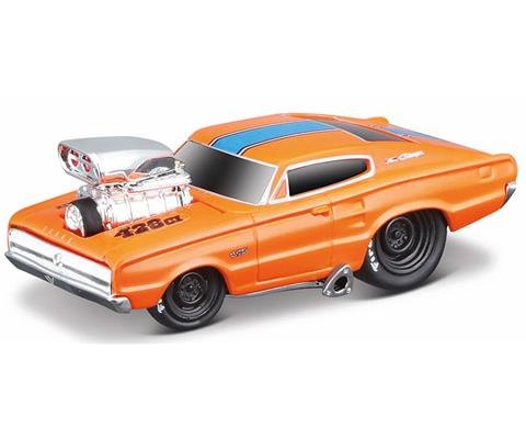 1966 Charger Muscle Machines Orange: No package: Image 2