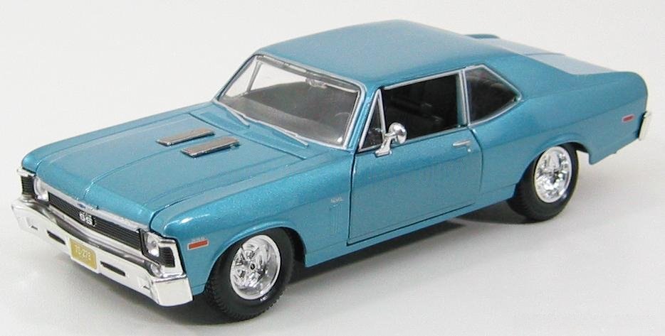 1970 Nova SS Coupe Blue: No package: Image 3