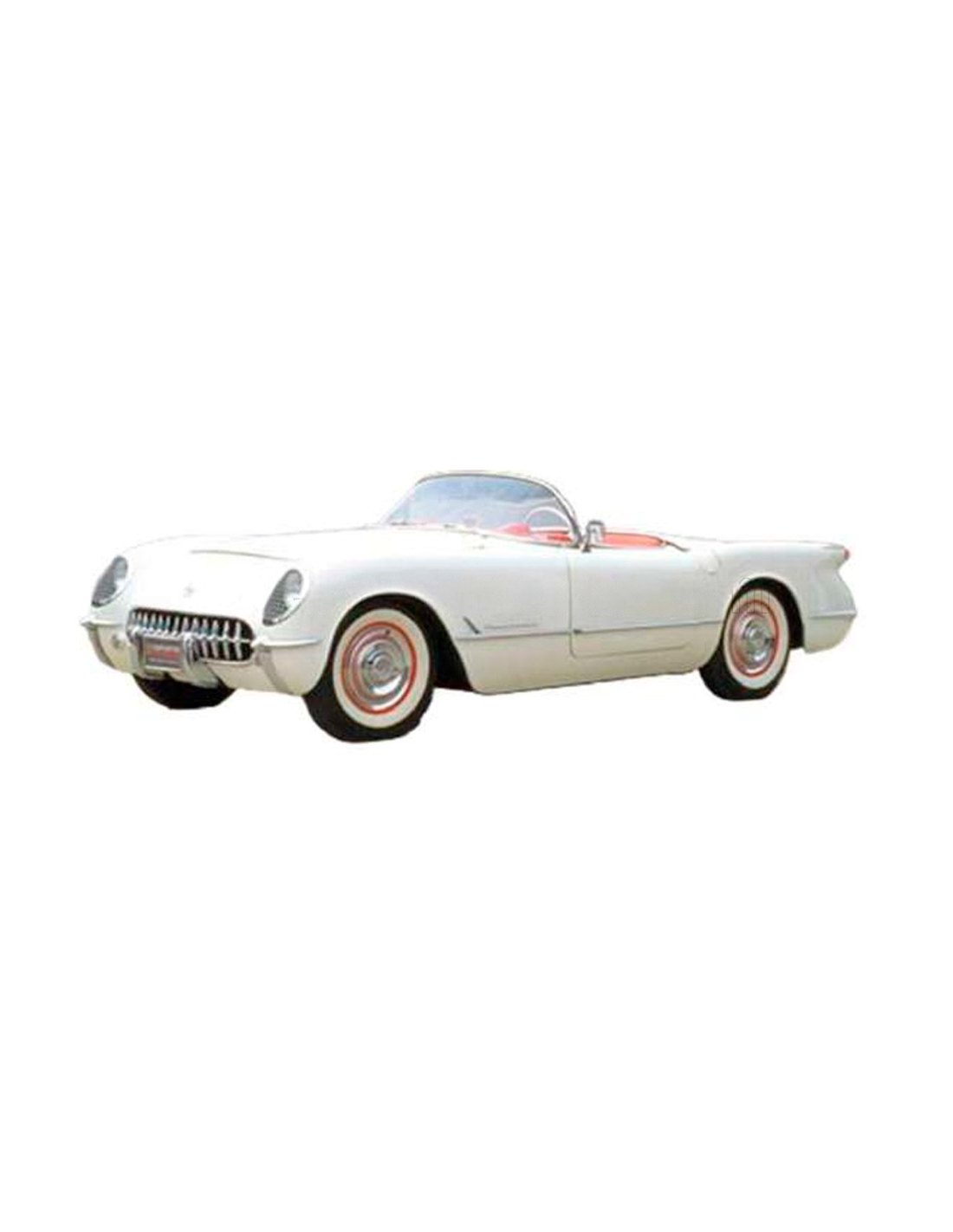 1953 CORVETTE Spider White: No package: Image 2