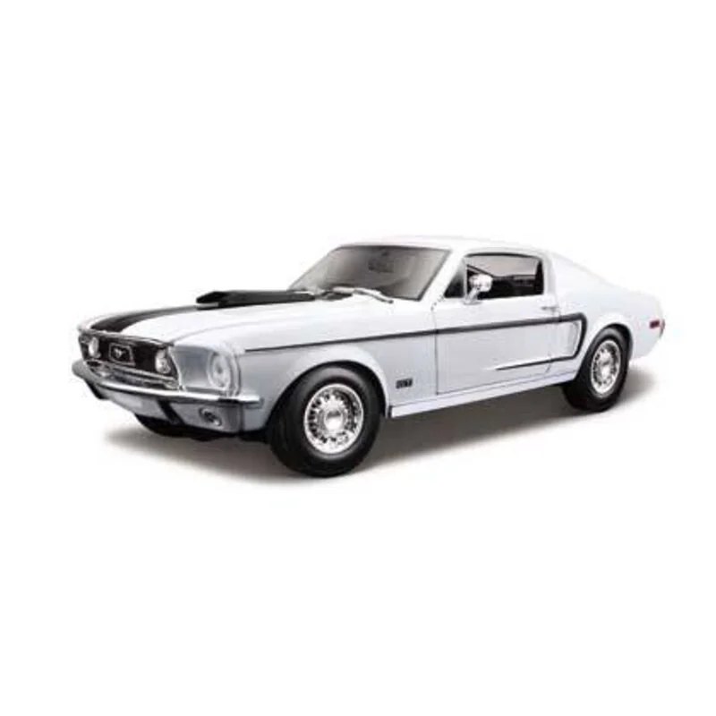 1968 Mustang GT Cobra Jet Fastback Blue: No package: Image 9