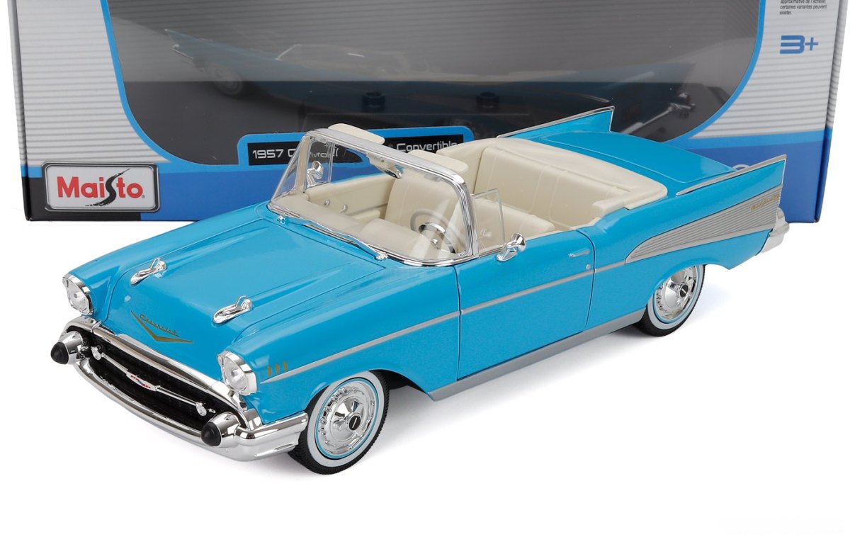 1957 Bel Air Cabriolet Blue: No package: Image 2