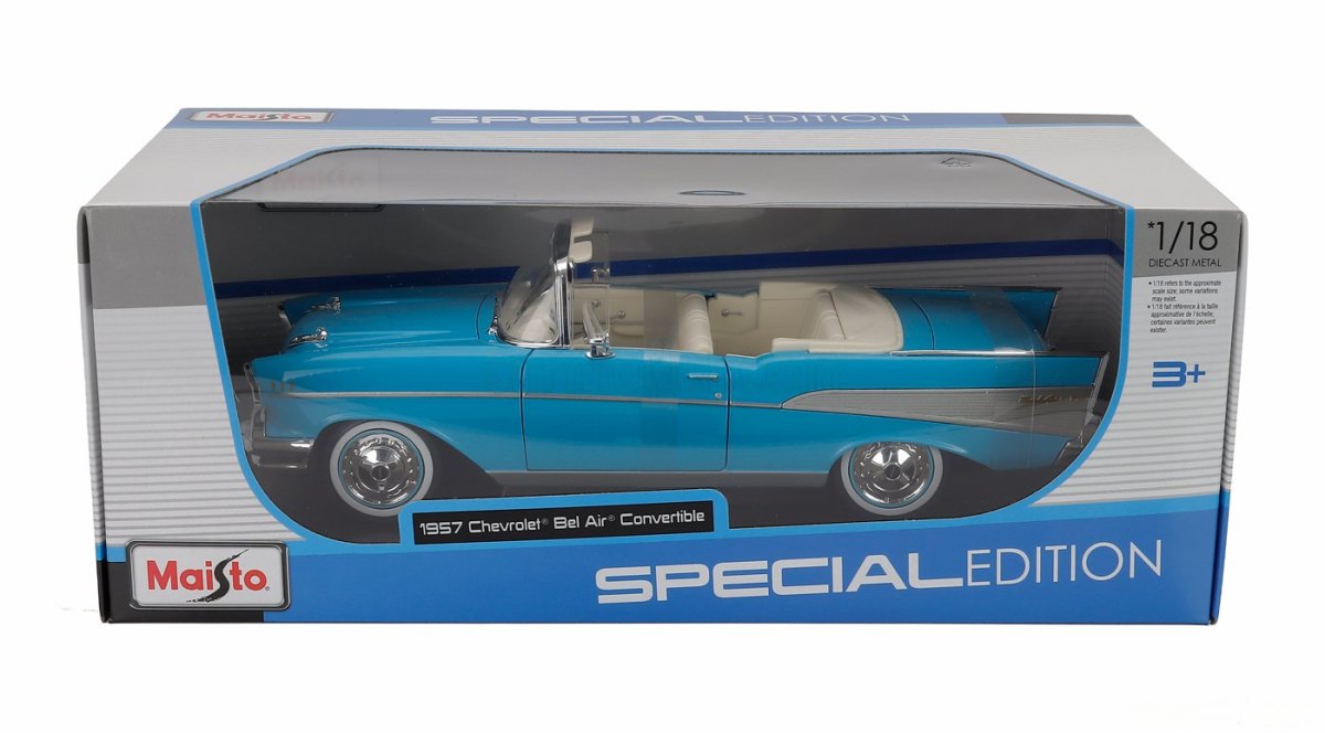 1957 Bel Air Cabriolet Blue: No package: Image 16