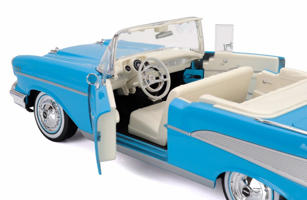 1957 Bel Air Cabriolet Blue: No package: Image 14
