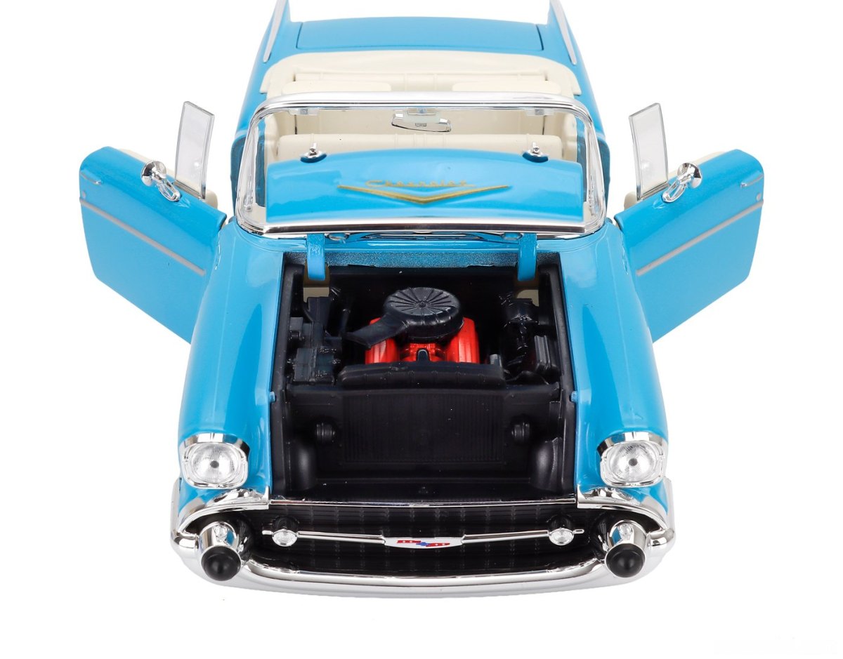 1957 Bel Air Cabriolet Blue: No package: Image 13