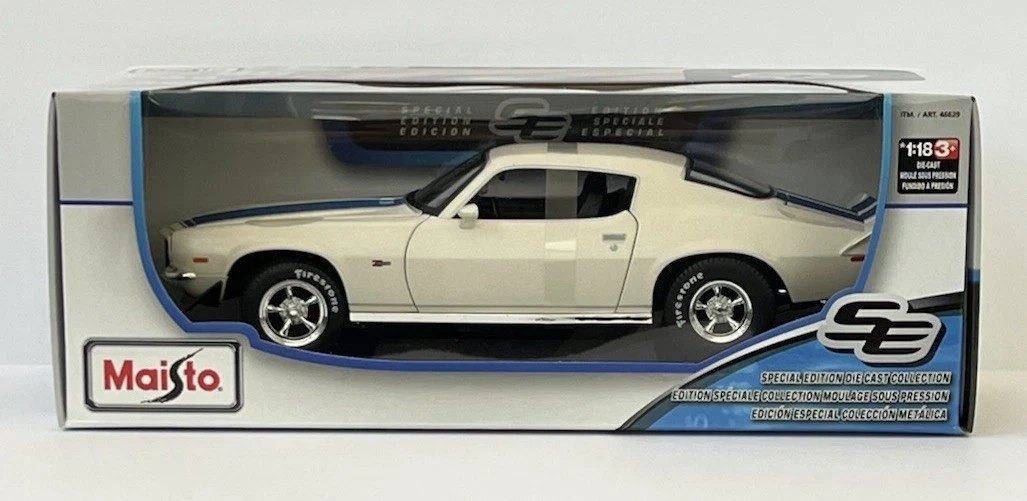 1971 Camaro White: No package: Image 2