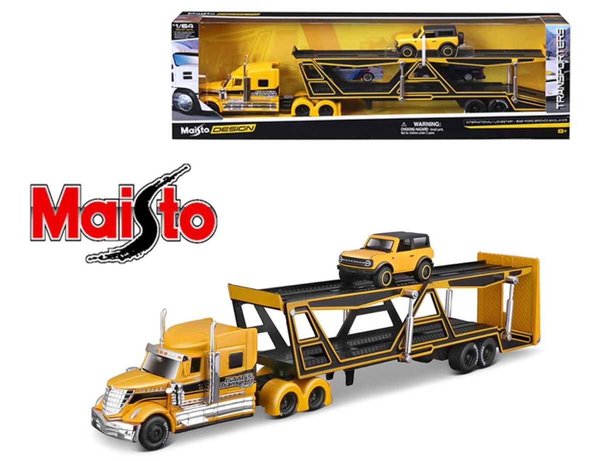 2021 Lonestar Open Car Hauler Yellow: No package: Image 5