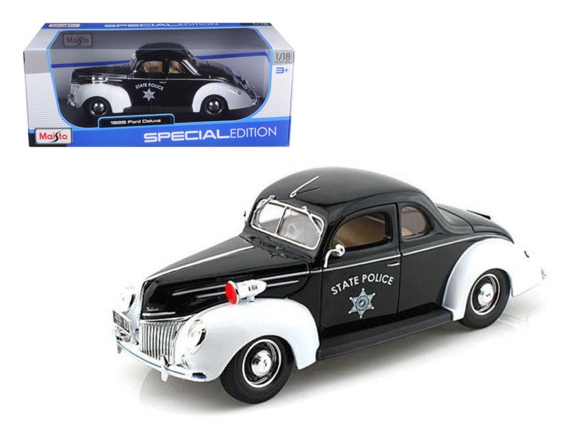 1939 Deluxe 2-Door State Police: No package: Image 10