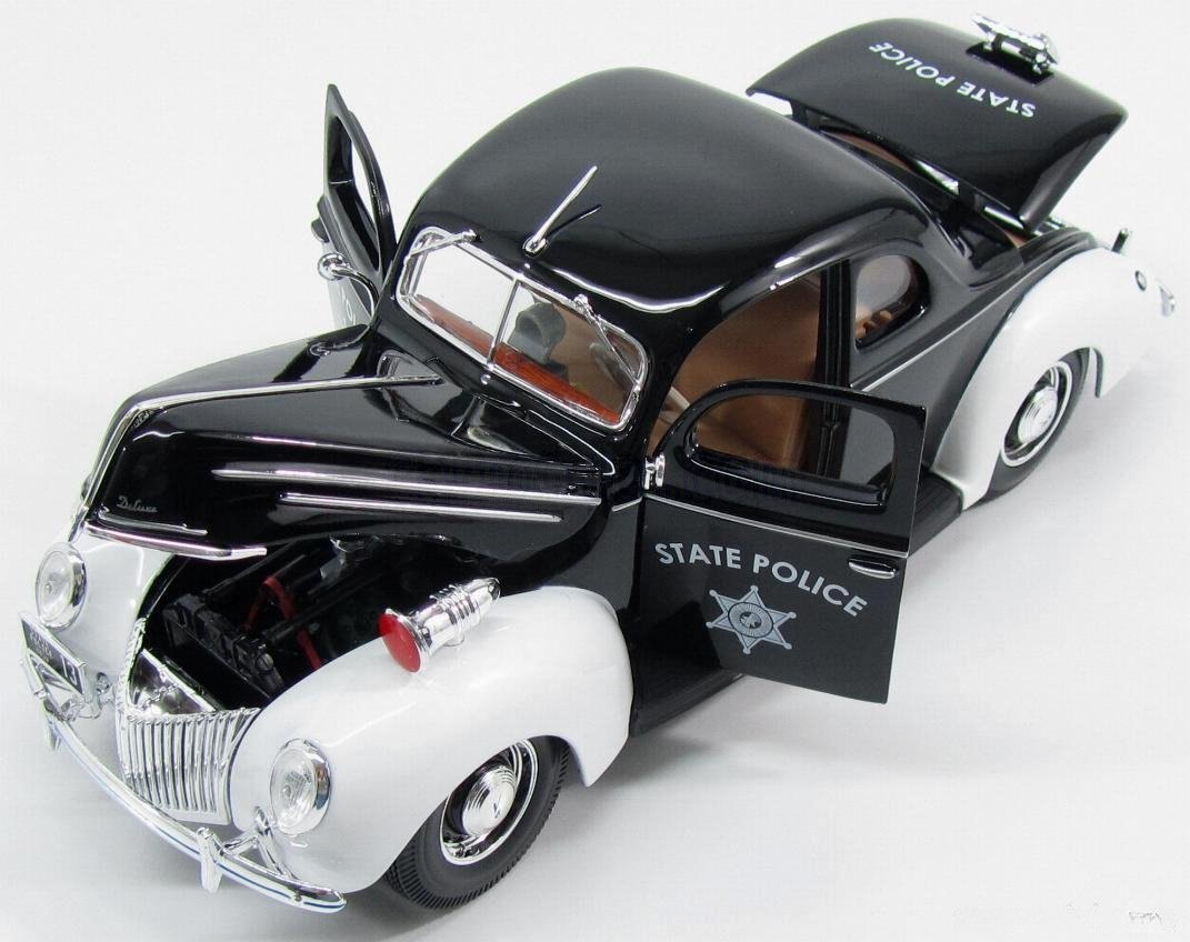 1939 Deluxe 2-Door State Police: No package: Image 8