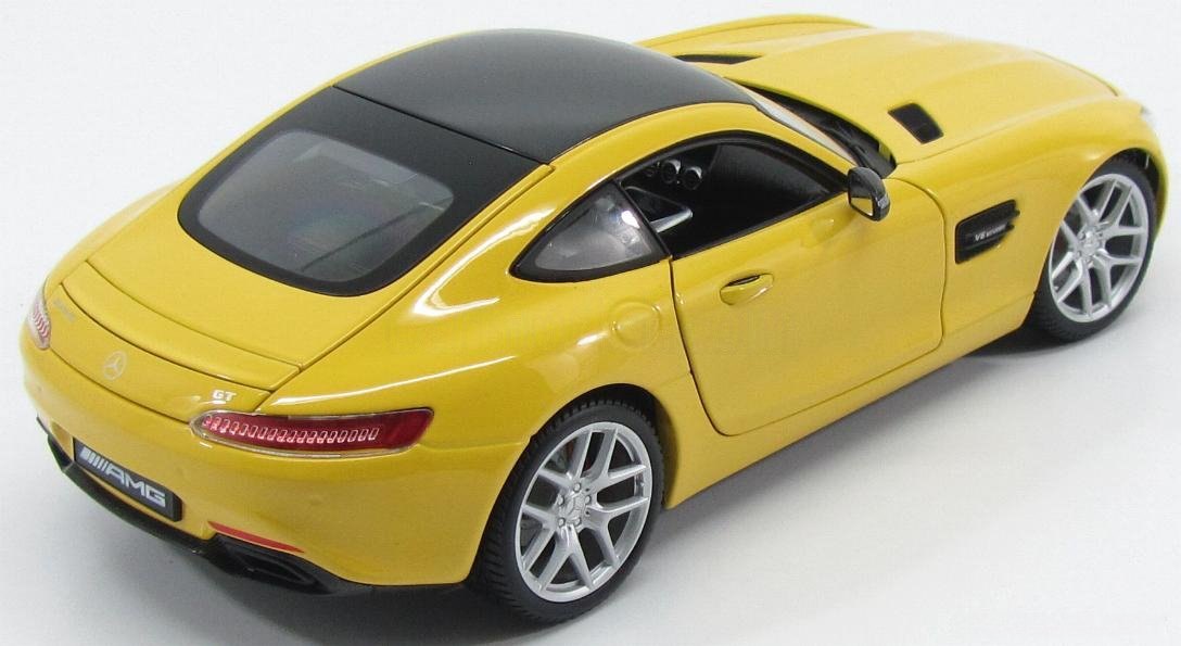 2014 GT-S AMG (C190) Yellow: No package: Image 4